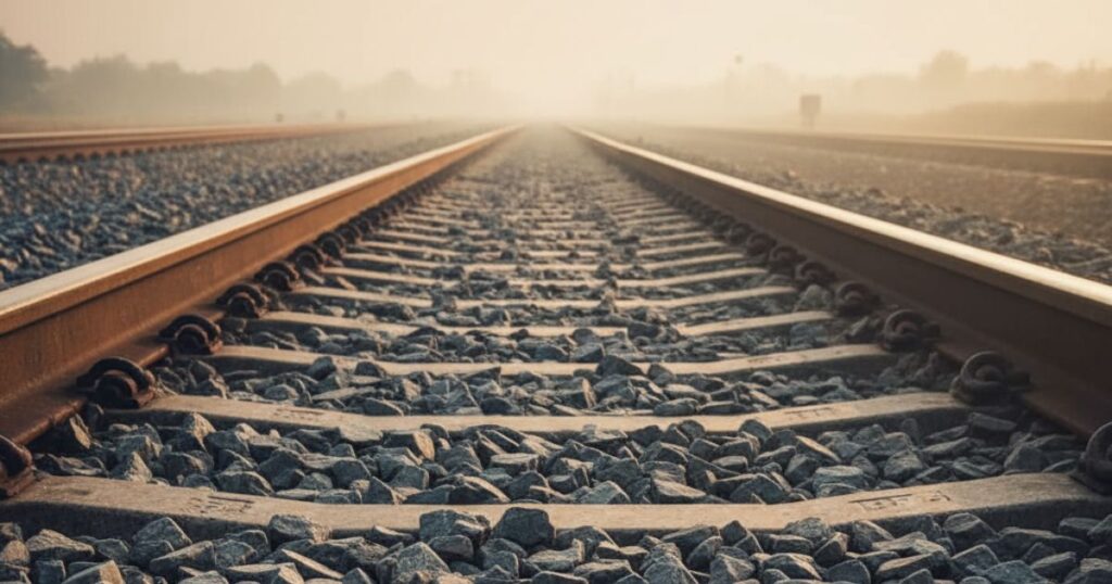 Why Every Railway Track Has Stones Beneath It!